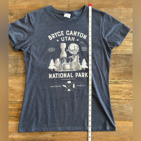 Bryce Canyon National Park T-Shirt, Medium, Heather Blue - Picture 5 of 7